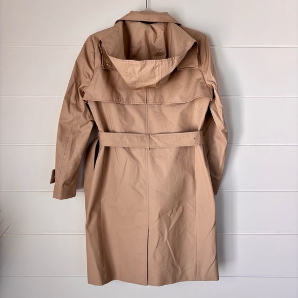 J. Crew Icon Trench Coat in Vintage Khaki Women's Size 4 - Picture 7 of 16